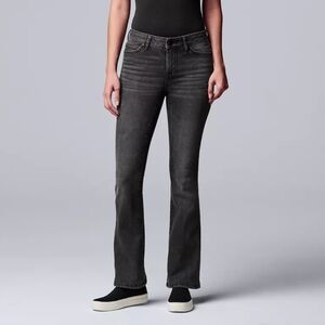 Apt 9 Curvy Bootcut jeans